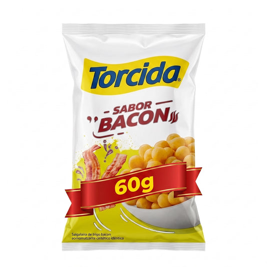 Torcida Brazilian Wheat Snacks - Bacon (60g)