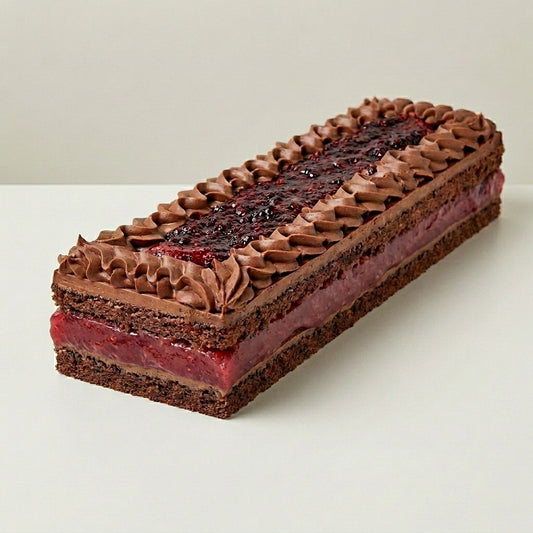 Chocolate Raspberry Cake (Chocolate Jelly Cake)