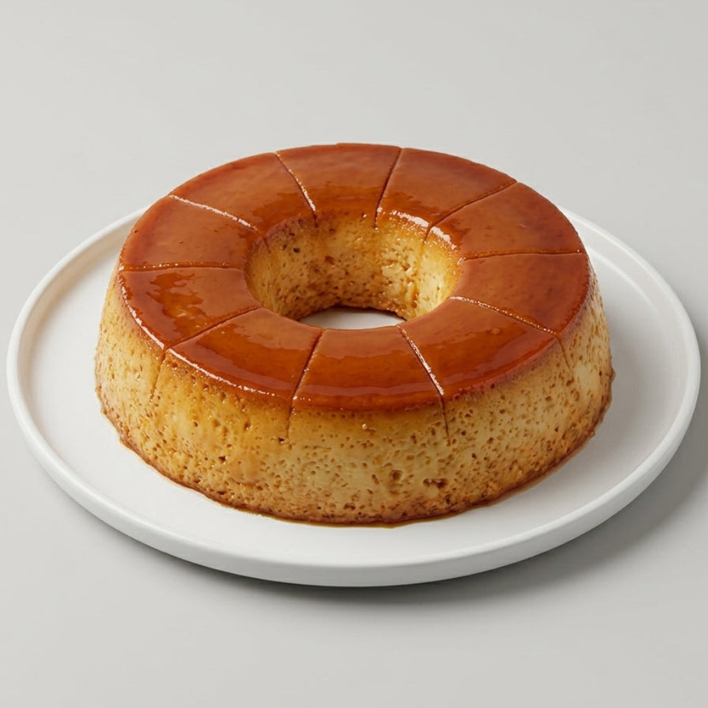 Caramel Flan – 10 Slices (Pudim de Leite)