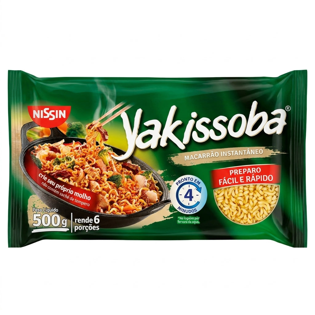 Yakissoba Macarrao Instantaneo Nissin 500g